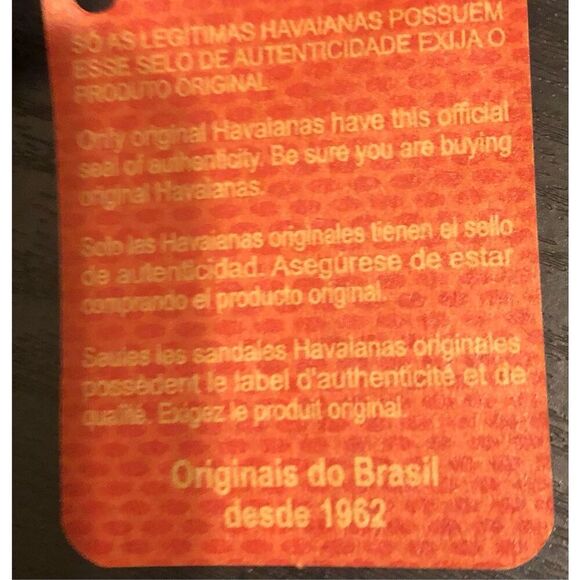 Havaianas Sandals Size 7/8 - Picture 5 of 6